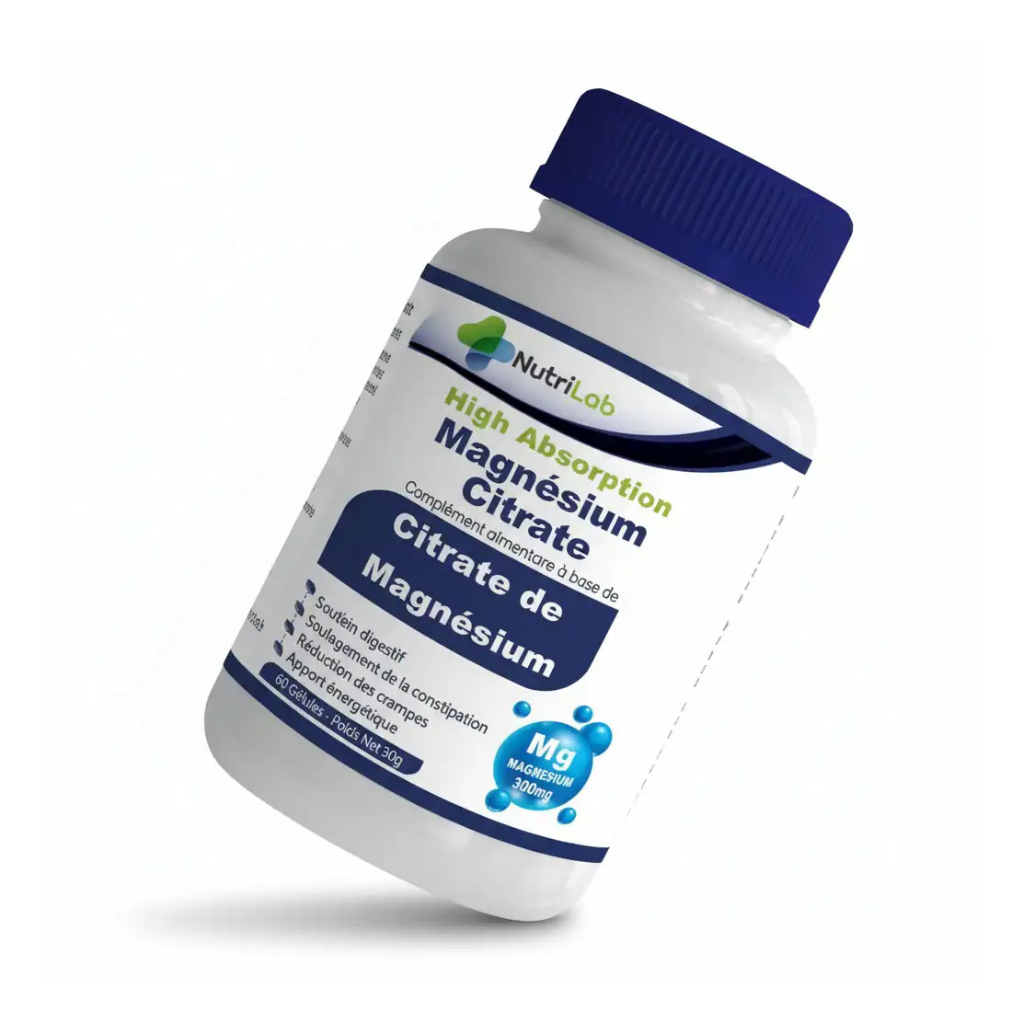 Nutrilab Magnésium Citrate 60 gel