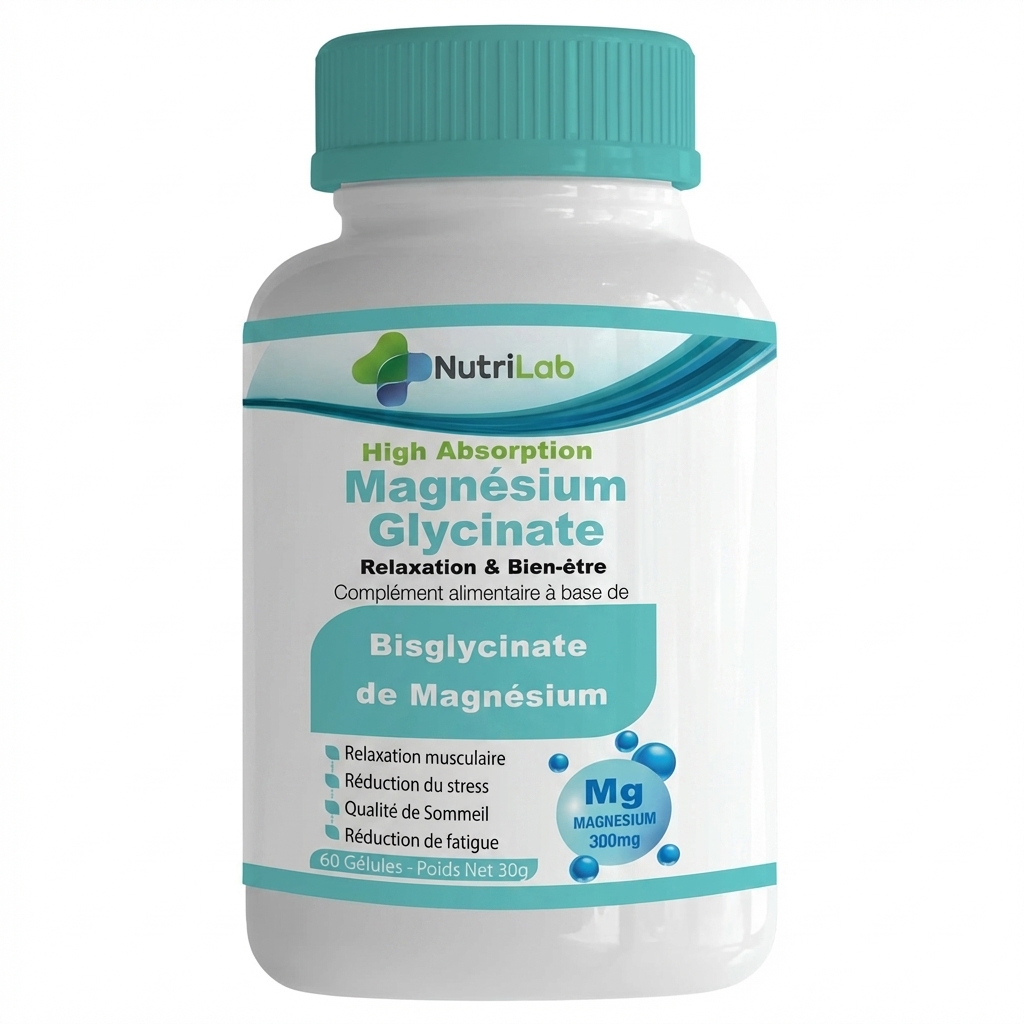 Nutrilab Magnésium Glycinate 60 gel