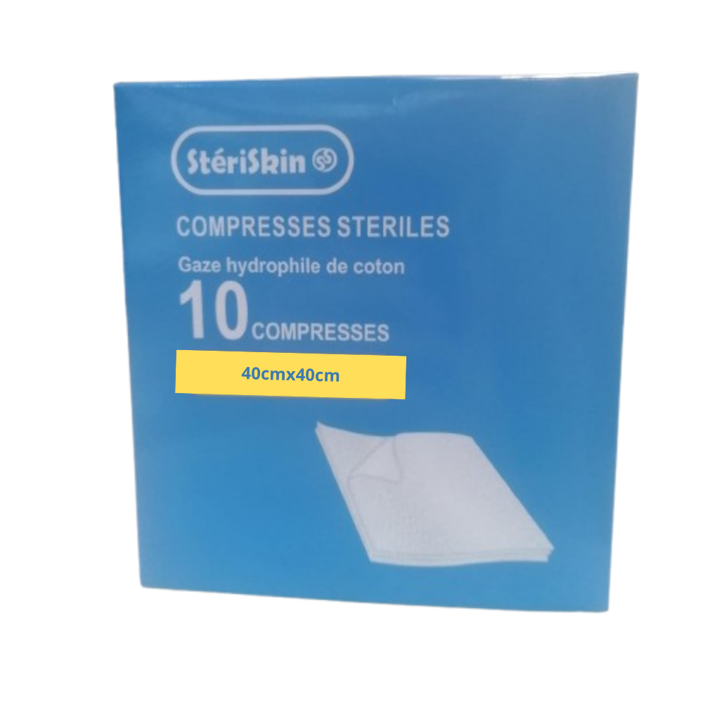 [B2B-55] Steriskin compresses stérile 40cm×40cm