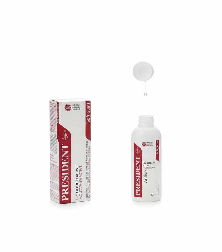 Président bain bouche active