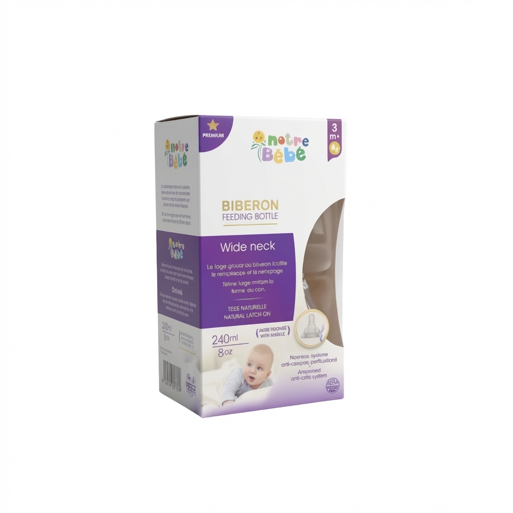 Notre Bébé biberon wide neck 240ml