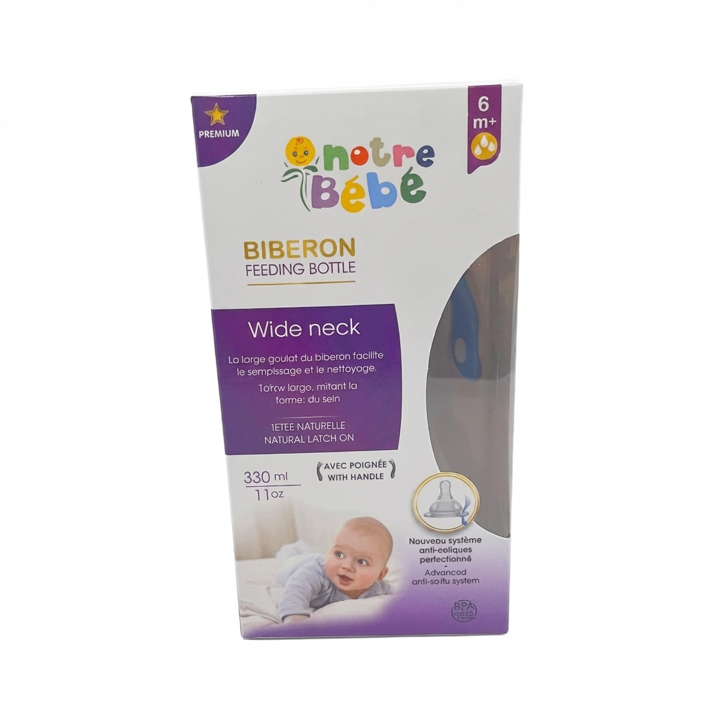 Notre Bébé biberon wide neck 330ml