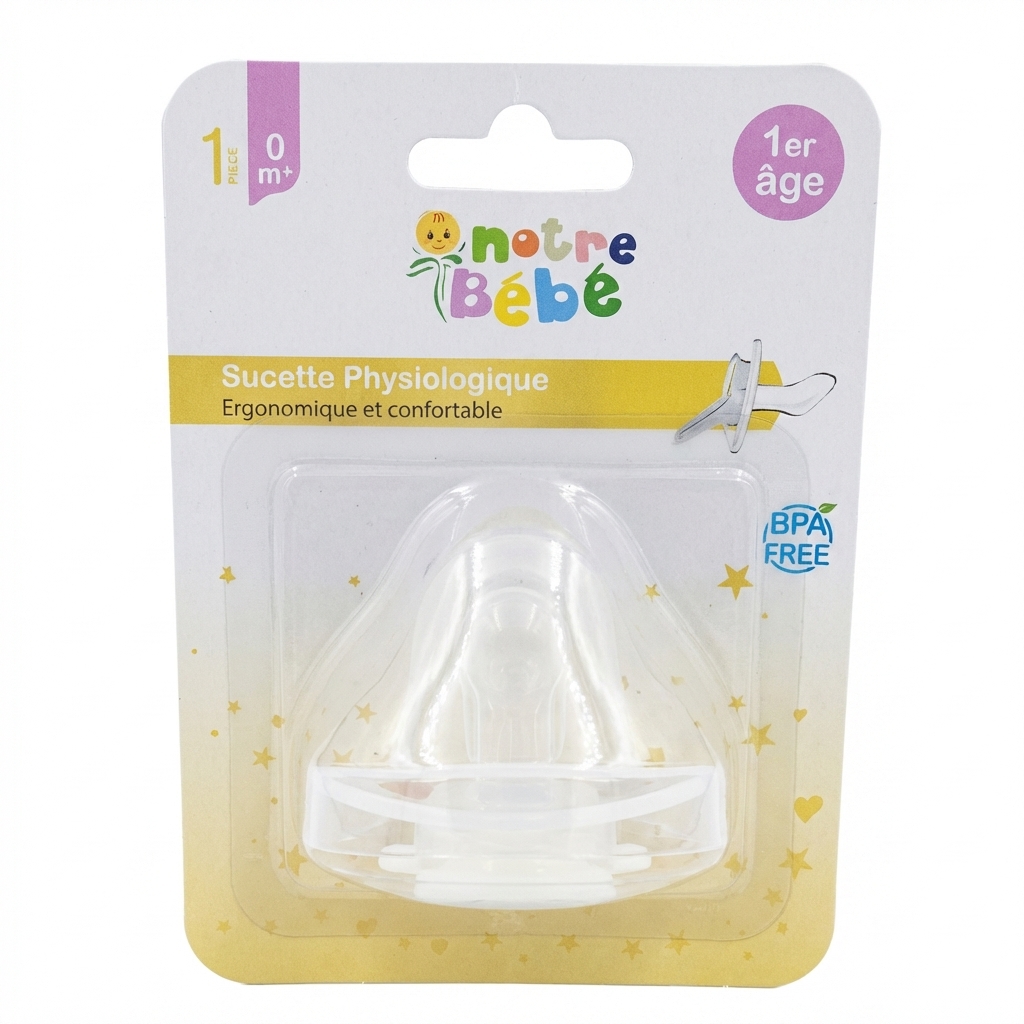 Notre Bébé sucette physiologique pouce 1g