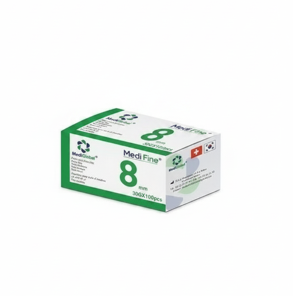 Medifine aiguilles 8mm