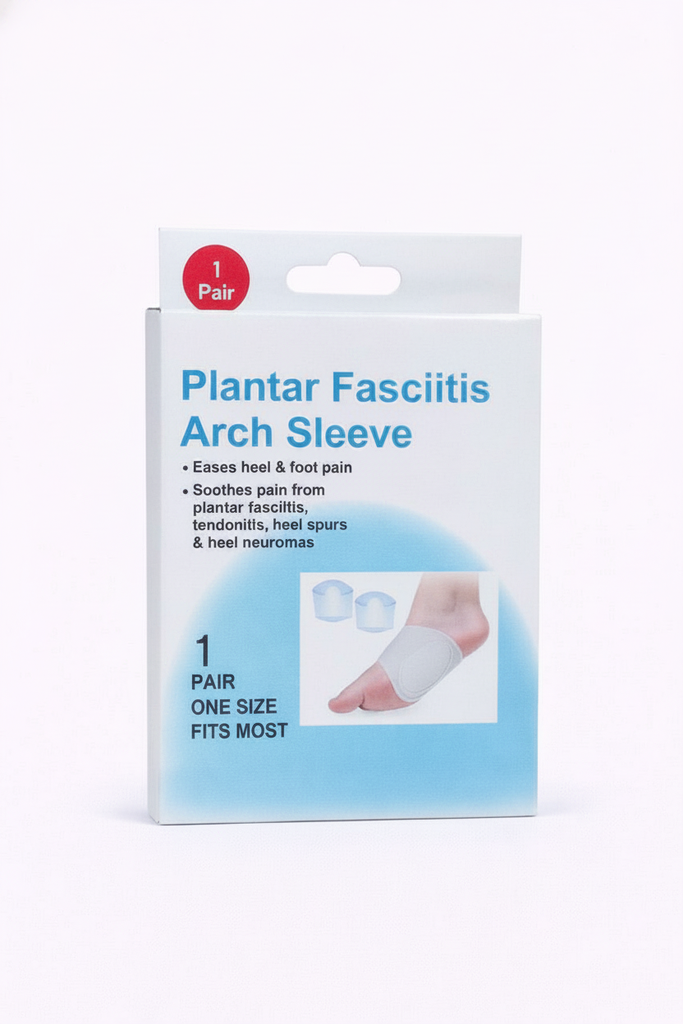 Manchon de soutien de la voûte plantaire pour fasciite