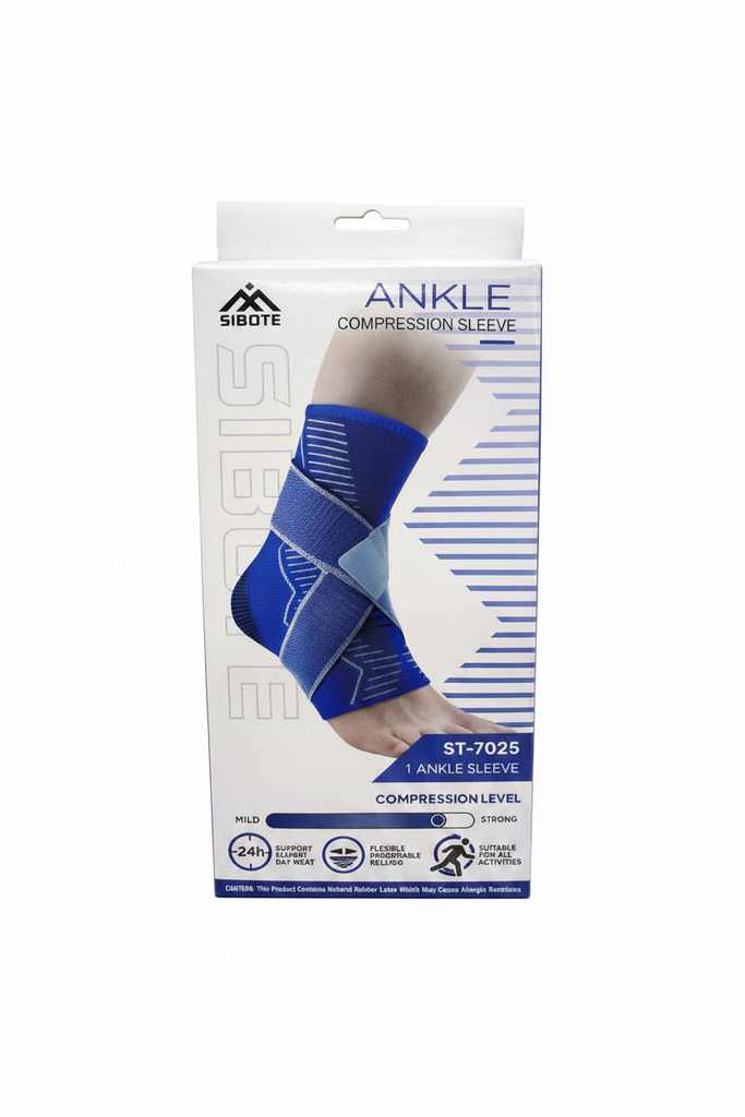 Manchon de compression pour cheville Sibote ST-7025